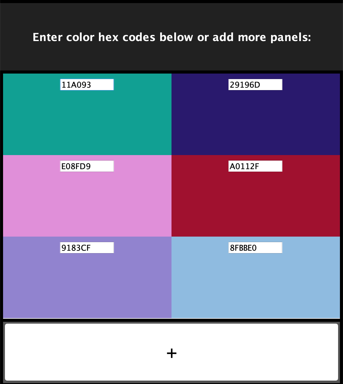 Palette Designer